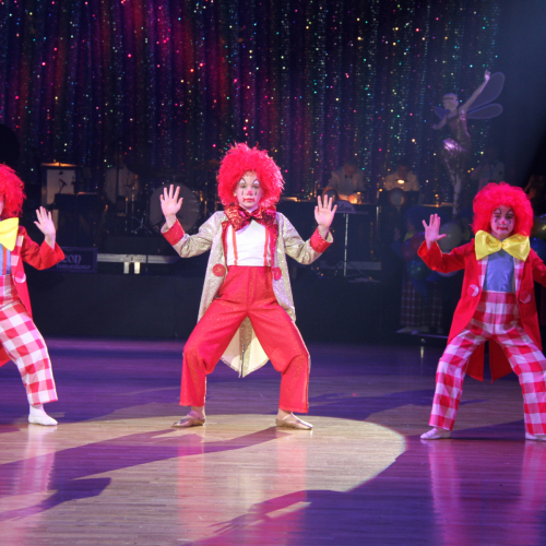 Karneval wie dazumal: Clowns des Kinderballett Junghans